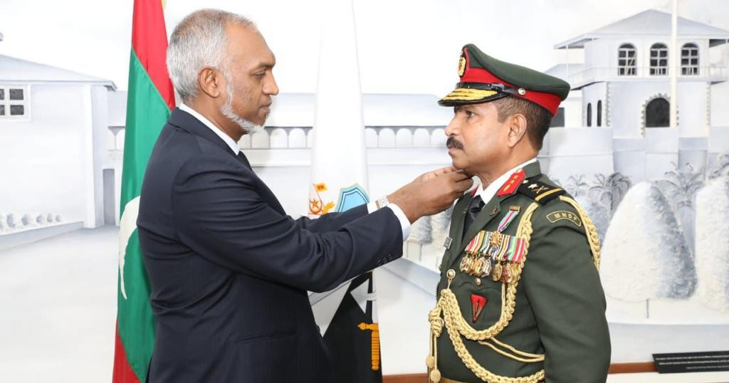 Chief of Defence Force Lieutenant General rank ah promote kuravvaifi